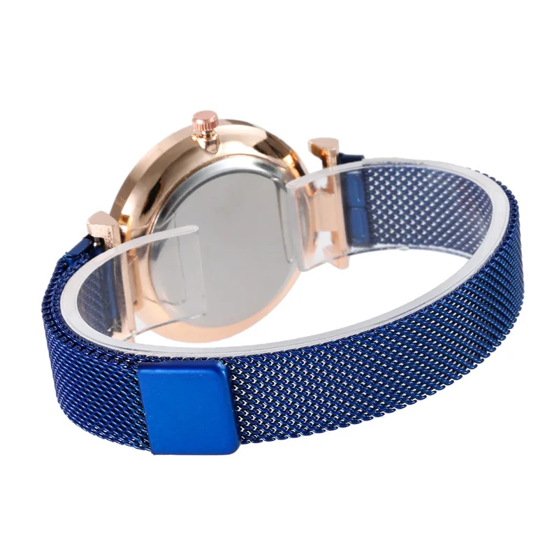 

Women Watches Top Brand Luxury Japan Quartz Movement Stainless Steel Dial Wristwatches relogio feminino magnetic strap watch