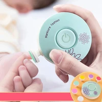 baby nail care trimmer kids electric nail pedicure clippers cutter infant polisher scissors 36pcs grinding head for newborn