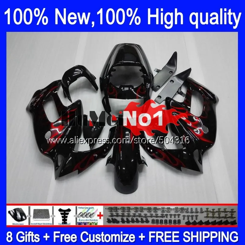 

SuperHawk For HONDA VTR1000F 1997 2002 2003 2004 2005 117MC.8 VTR1000 F VTR 1000 F 1000F 97 98 99 00 01 Fairings Metal Red flame