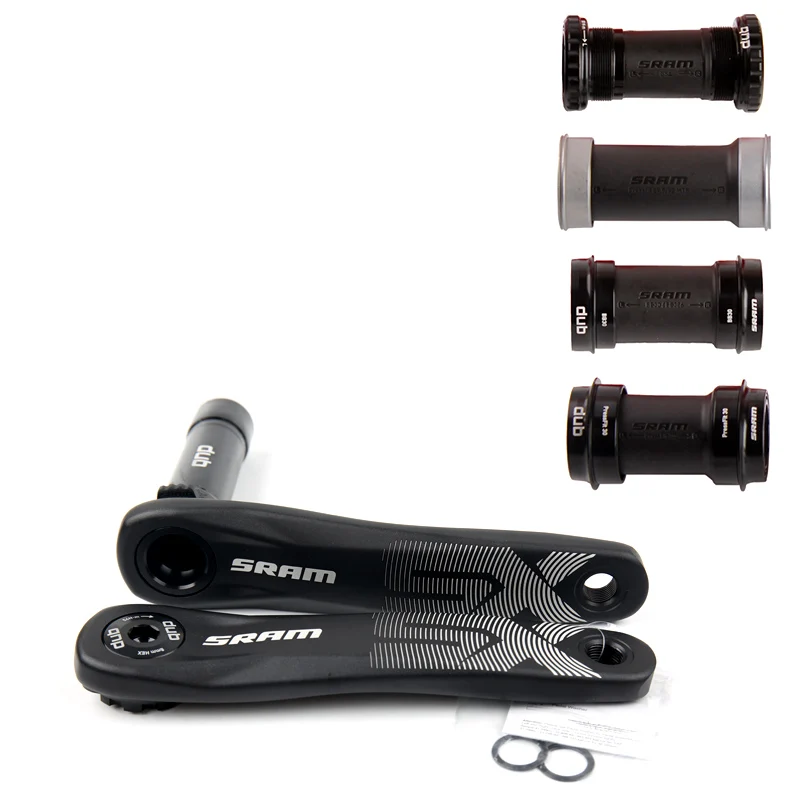 SRAM 12 Скоростей SX EAGLE DUB Кривошип 170 мм 175 1x12 MTB велосипедный шатун с BSA Pressfit PF92 BB30 PF30