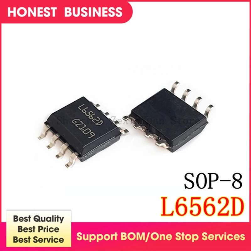 

10 шт./лот L6562D SOP8 L6562 SOP SMD L6562DTR IC в наличии