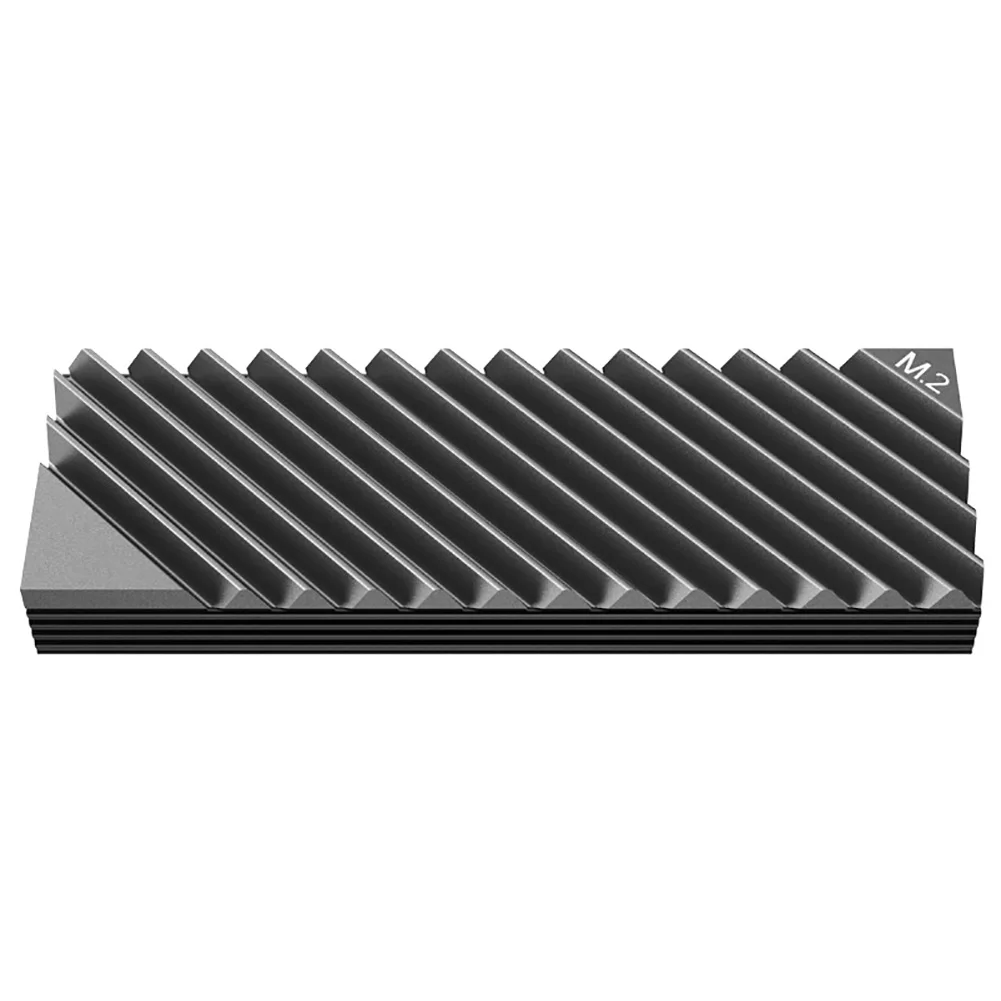 M.2 SSD NVMe теплоотвод M2 2280 жесткий диск алюминиевый ребристый радиатор с тепловой