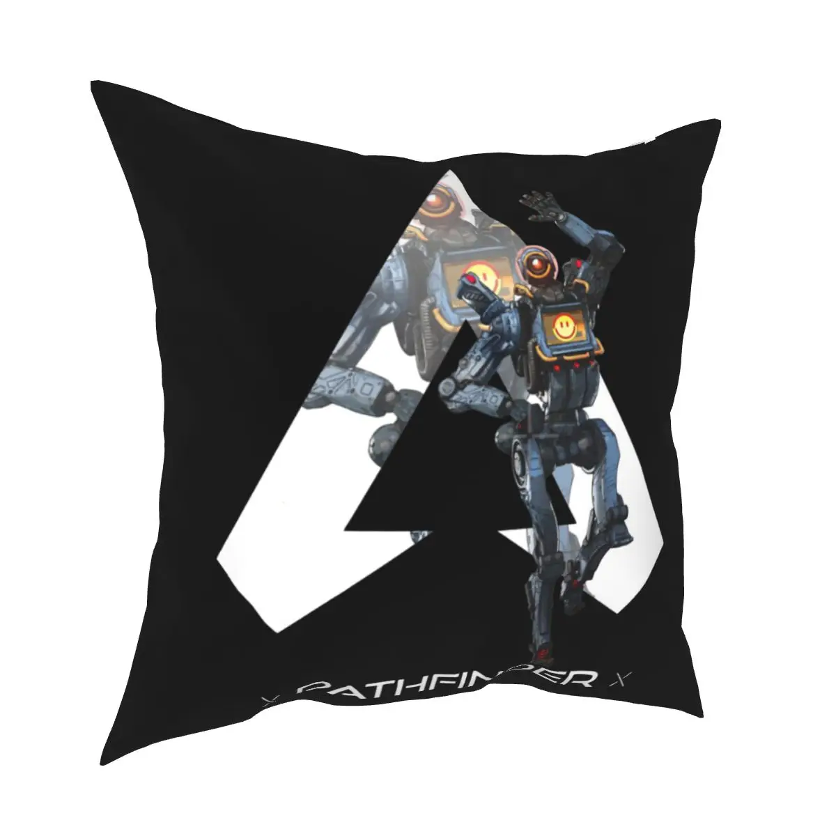 

Наволочка Black APEX LEGEND Battle Royal PATHFINDER с рисунком, квадратная декоративная квадратная 45x45 см, домашний декор