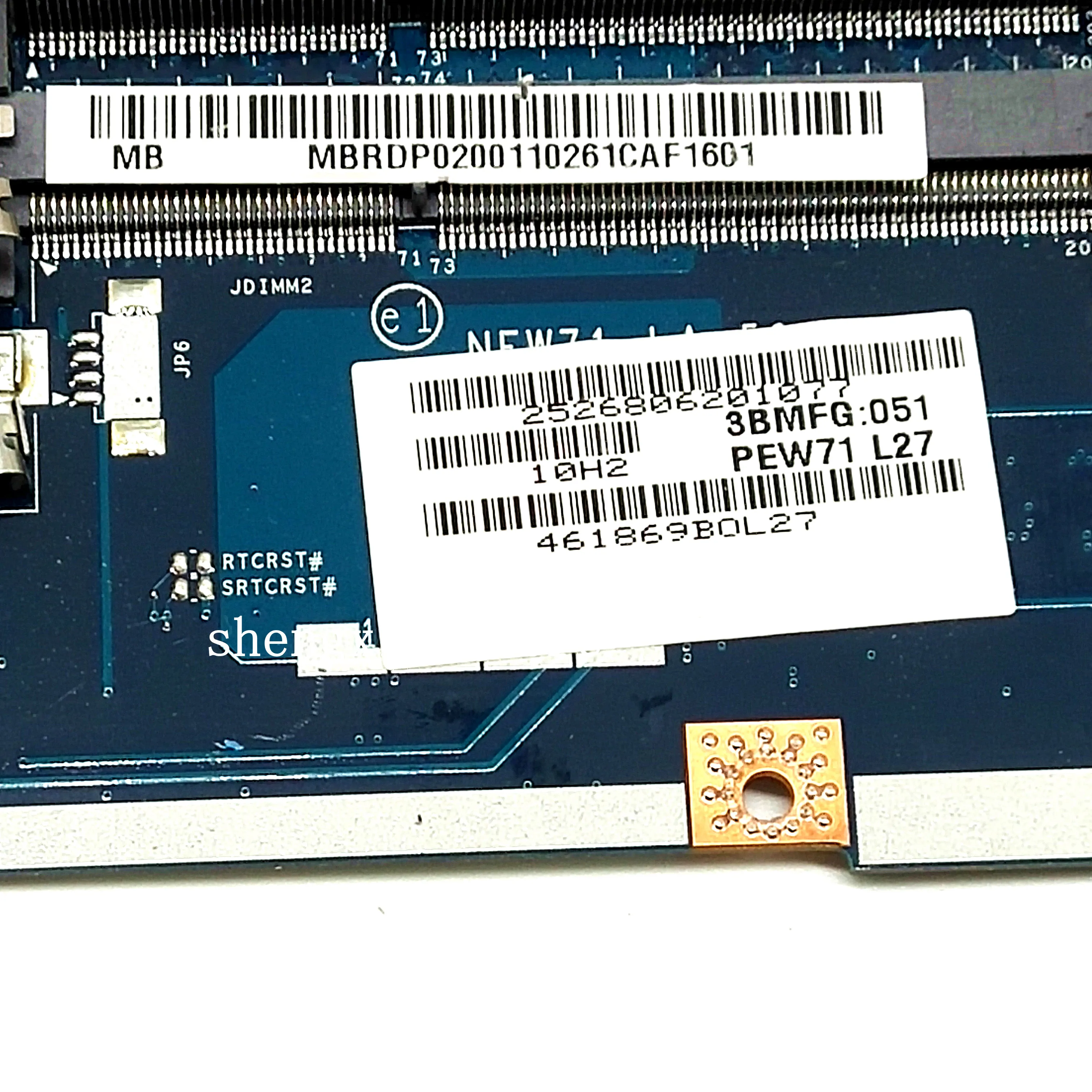 Материнская плата для ноутбука Acer aspire 5742 5742G материнская HM55 DDR3 1 ГБ MBRB902001 ов71 LA 5893P
