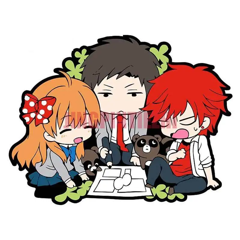 

Car Stickers Vinyl Motorcycle Decal Decoration Laptop Nozaki-kun Chibis Personality Car Stickers