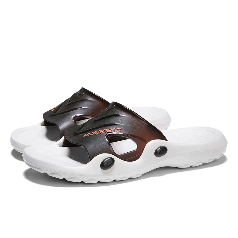 Мужские Пляжные шлепанцы темно синие сандалии на плоской подошве без застежки