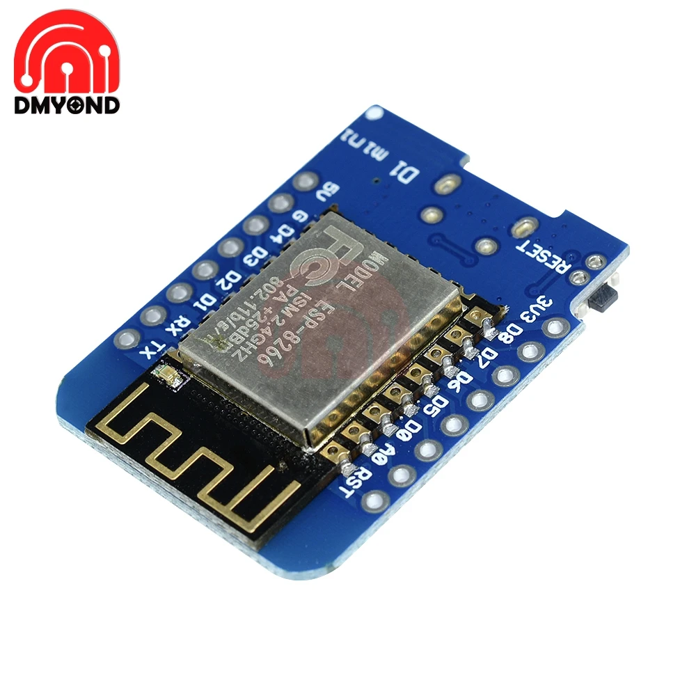WeMos D1 MINI ESP8266 V2 Micro USB ESP 12F Wi Fi плата для развития CH340G CH340 Mini NodeMCU Lua IOT 3 В со