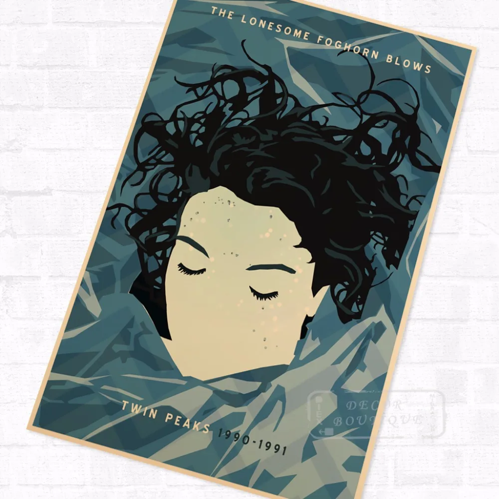 Поп-арт научная фантастика ужасная пленка двойные пики винтажные фотообои