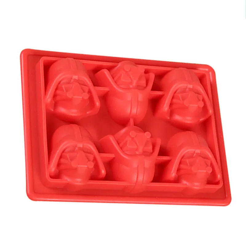 Креативный StylingFun Звездные войны Дарт Вейдер коктейли силиконовая форма льда