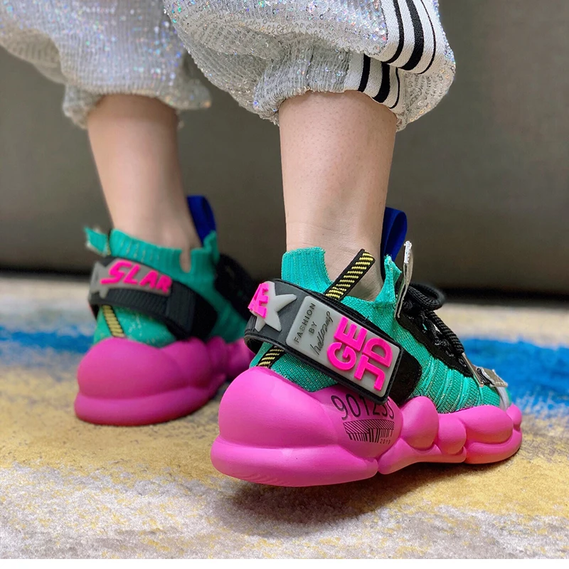 CPI/женские кроссовки Модная обувь на платформе Роскошные женские туфли Брендовая