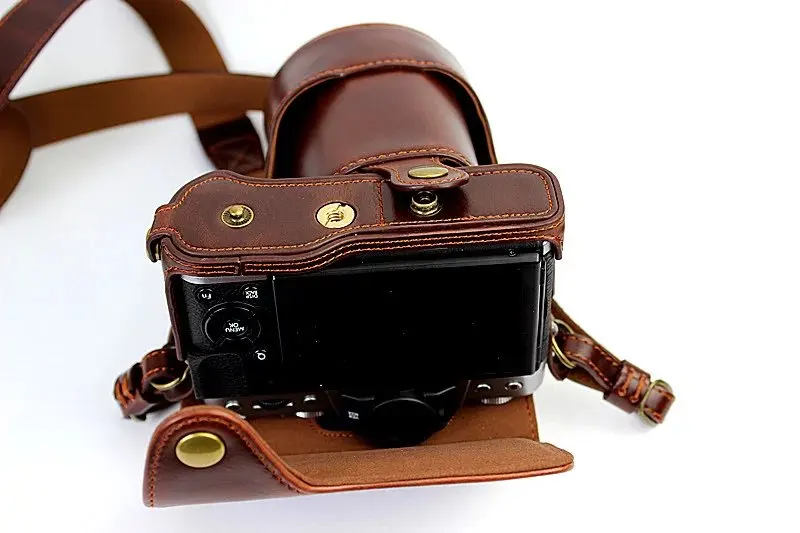 Luxury PU Leather Camera Case Bag For Fujifilm Fuji X100 X100S X100T X100V X100F XA5 XA7 XA20 XT100 XT200 XT10 XT1 XF10 XS10