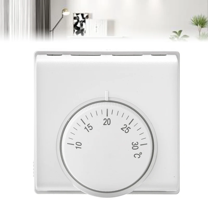 220V механический комнатный регулятор температуры воздуха напольный термостат
