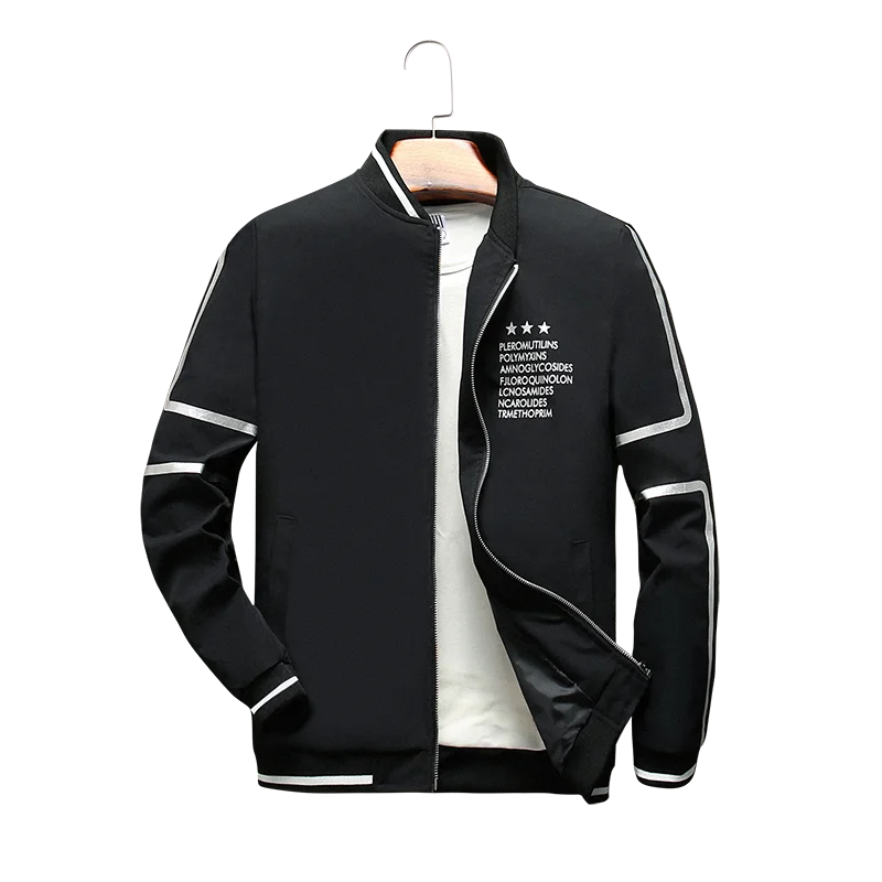 Мужская куртка 2019 Новая модная повседневная мужская спортивная бейсбольная
