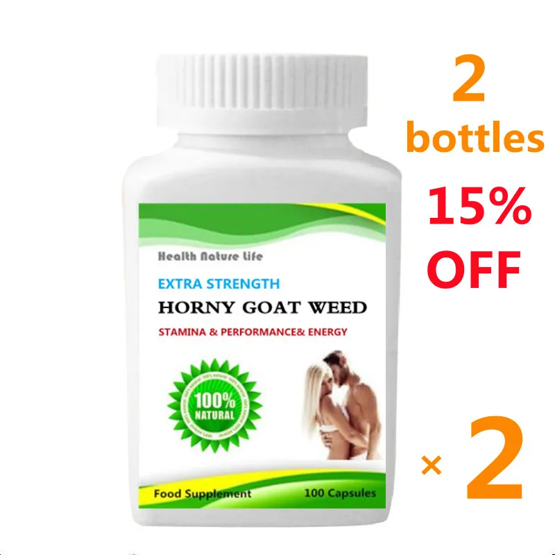 Чистый эпимедиум роговый козий порошок 20% Икариин-мака L-аргинин Tongkat Ali-повышение