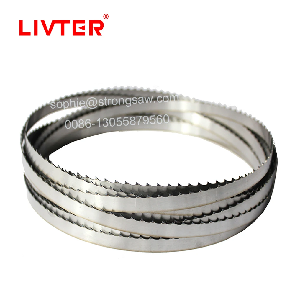 Полотно ленточной пилы для деревообработки 3 шт.