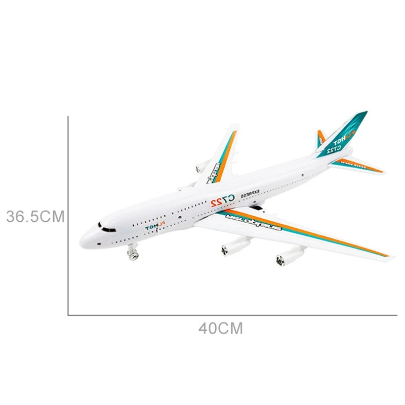Детский экшн самолет привлекательный ребенок большие модели самолета с