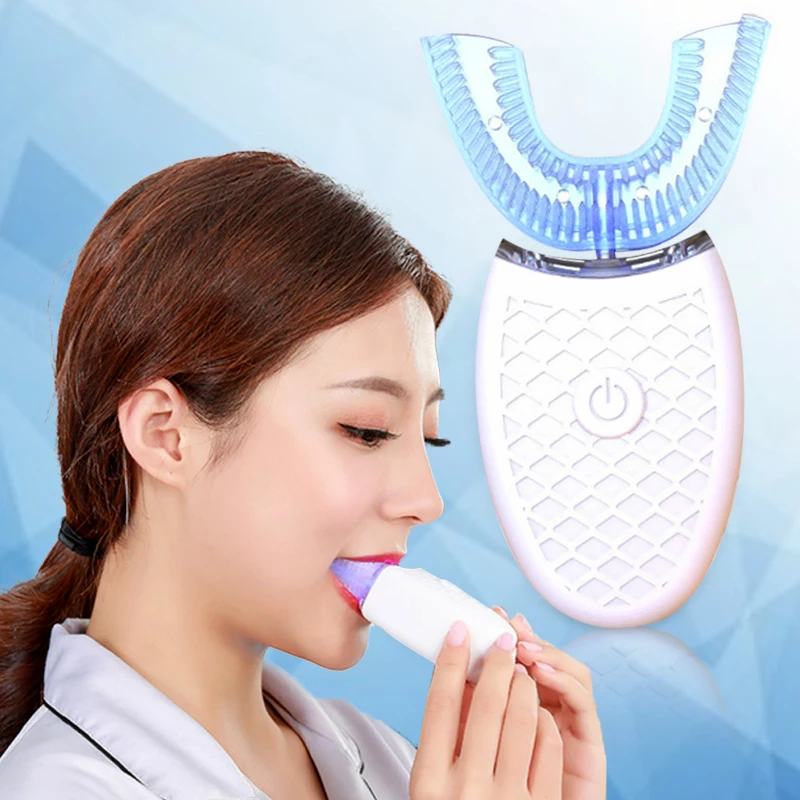 Электрическая зубная щетка Smart 360 градусов звуковая автоматическая для