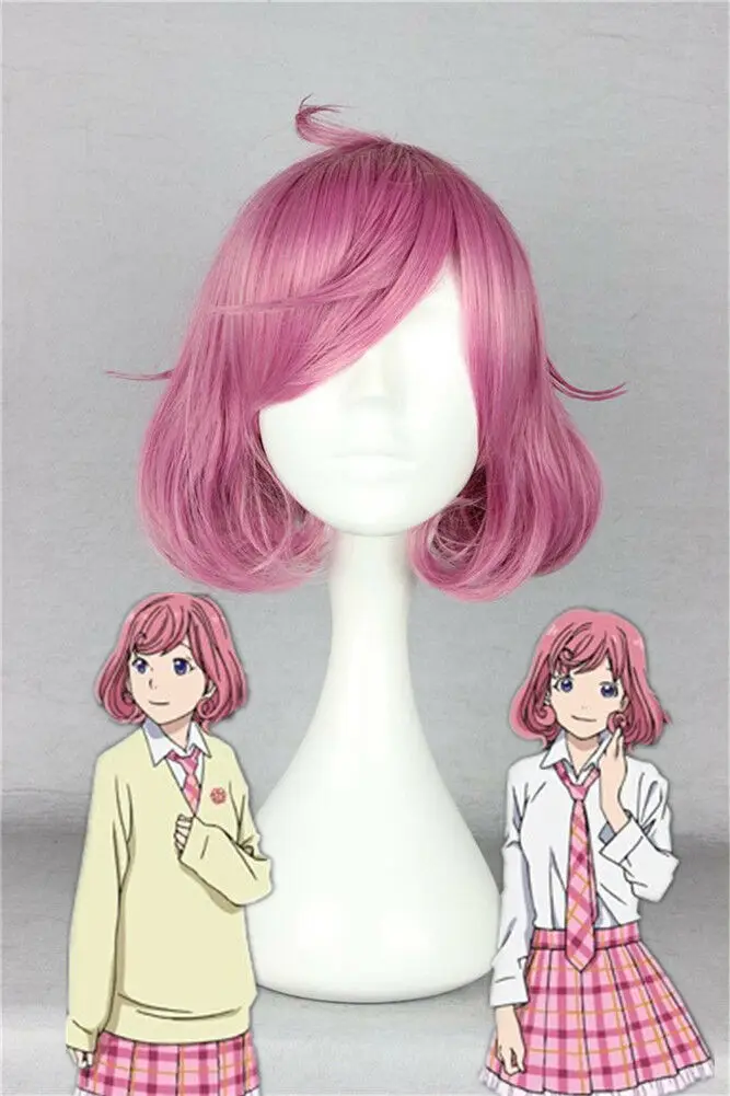 Аниме Noragami Ebisu Kofuku Косплей Короткие розовые женские термостойкие синтетические