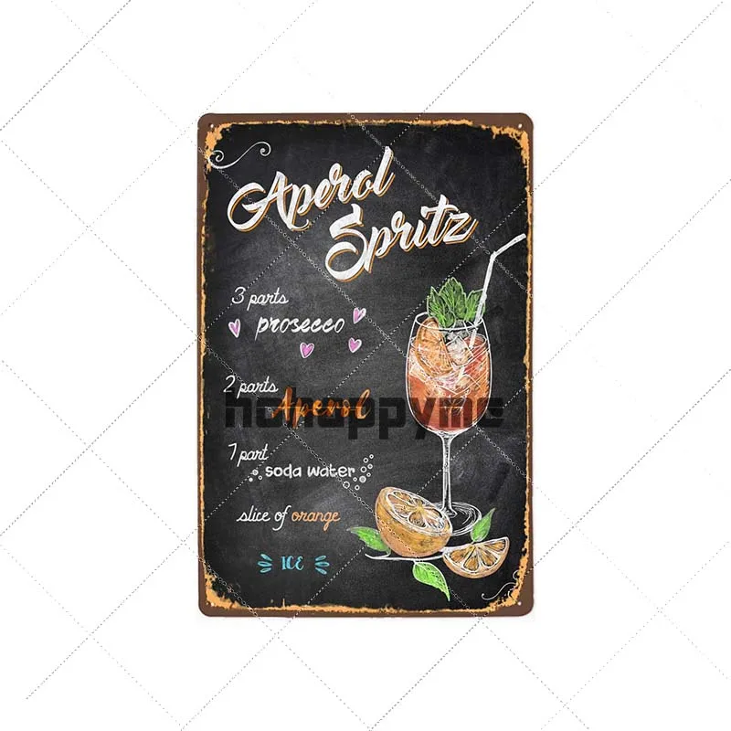 Mojito Куба свободный коктейль винтажные металлические знаки жестяные Ретро паб