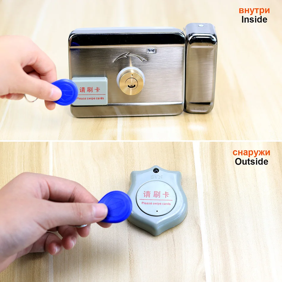 Электронный дверной замок Homefong дистанционное управление 4 режима 12 В постоянного