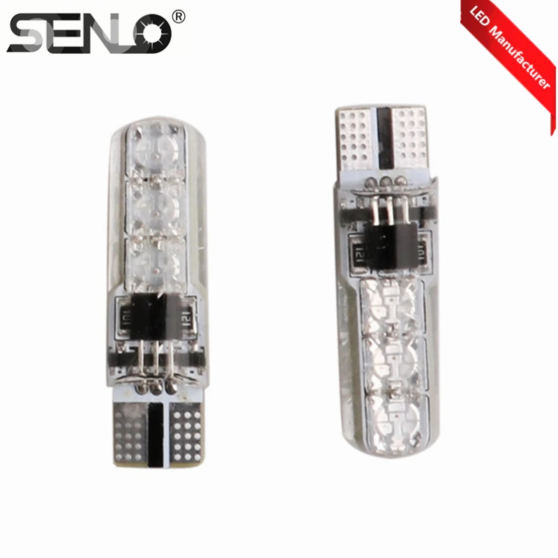 Новый RGB цветной изменяющий t10 w5w светодиодный Canbus без ошибок wy5w 2825 2880sw 168 194 192 501 5w5