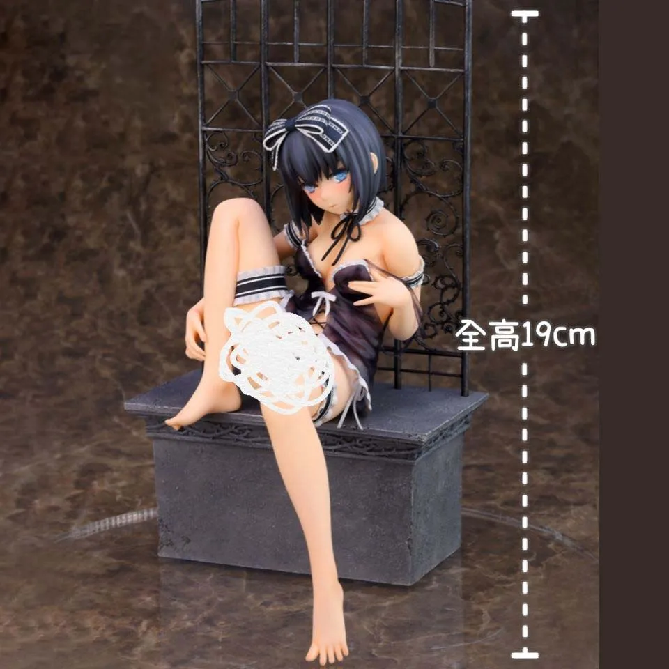 

Anime Figures Alphamax Skytube Hisai Girl's Thorn Japanese Girl Action Figure Toys Kasumigaoka Model Collection Gifts