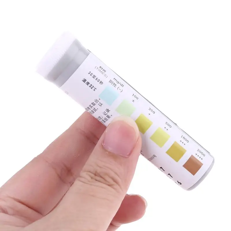 

20 Strips Urinalysis Glucose Diabetes Urine Test Strip For Urinalysis anti-VC 95AA