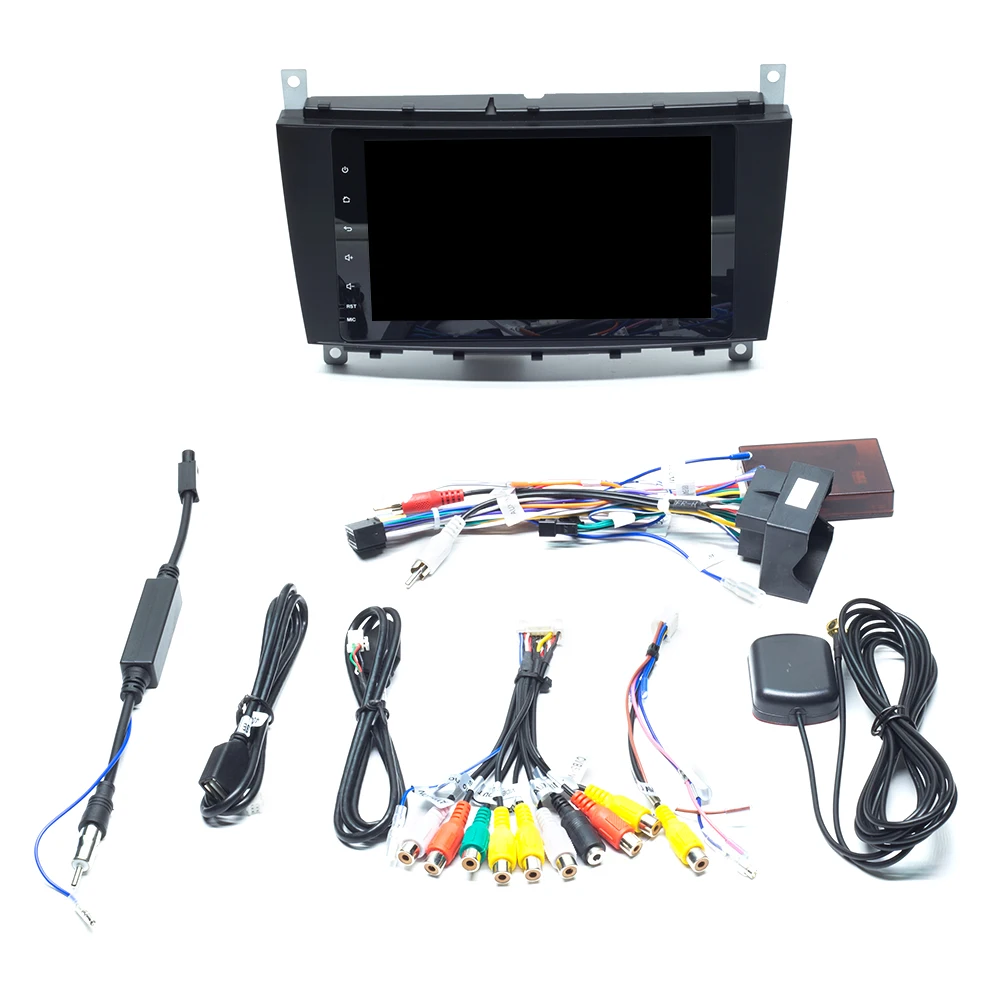 2 Din Android 10 автомобильный мультимедиа для Mercedes/Benz W203 W209 W219 sprint CLS C180 C200 CLK200 Vito Viano Head