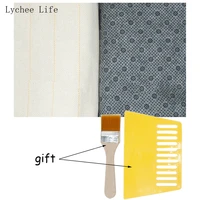 lychee life 1set monk cloth fabric tufting tools marked lines woven for diy cloth carpet tapestry rug needlework making crafts