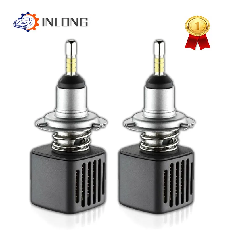 С чипами SAMSUNG H1 H7 светодиодный лампы для передних фар H11 H4 9005 9006 D1S D2S 10000LM 6500 к Автомобильный светодиодный авто фары противотуманные фары