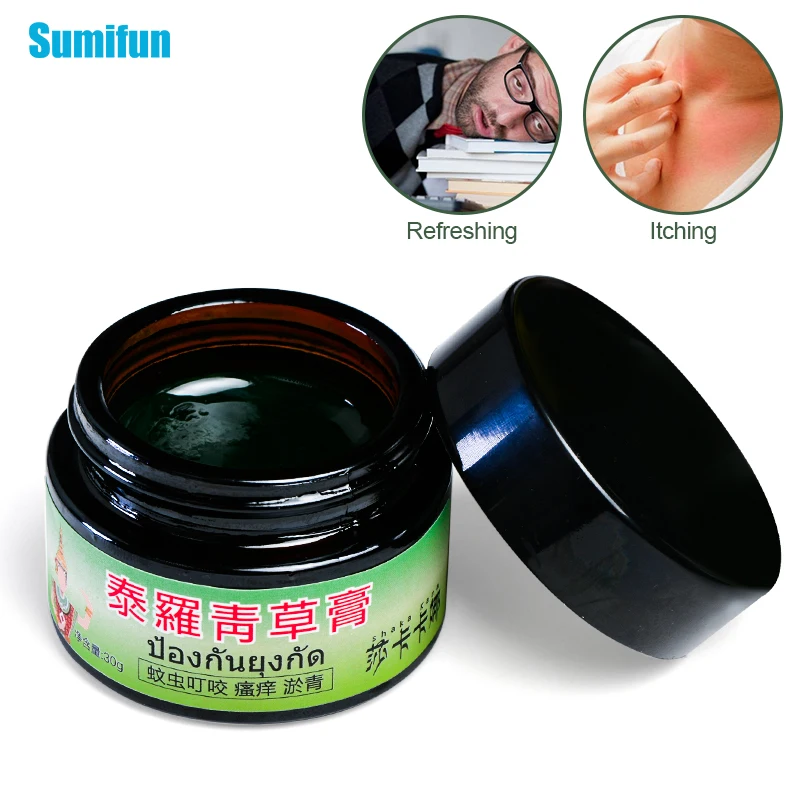 Тайская зеленая мазь для снятия симптомов боли в мышцах 30 г|Пластыри