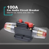 professional car audio protection system 10080 amp circuit breaker manual reset switch agu fuse holder easy installationhot