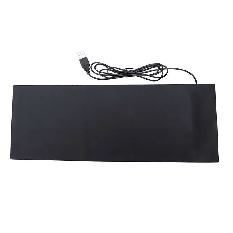 AAAJ-Portable USB Keyboard Russian Version Flexible Water Resistant Soft Silicone Mini Gaming for Tablet Computer Lapto | Компьютеры и