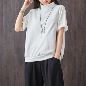 

2020 Short Sleeve Top Cotton Gold Shirt Garment