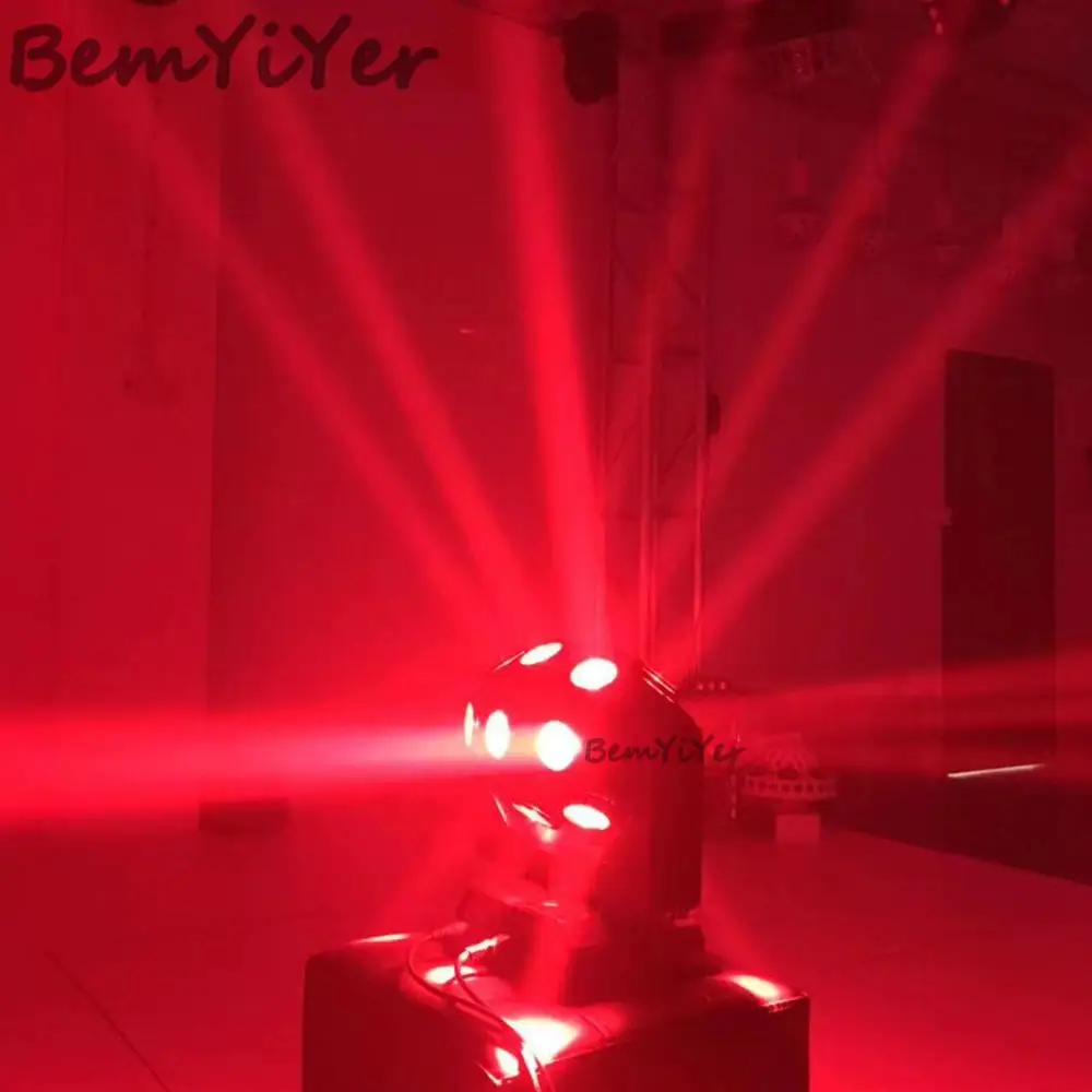 2 шт DJ цвета 18x10 ватт светодиодный фантомный луч движущийся головной сценический