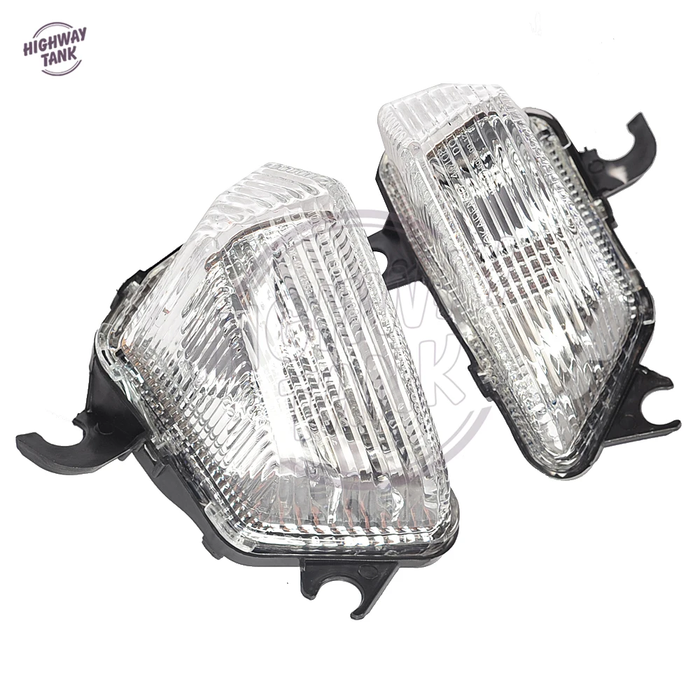 Прозрачная передняя крышка для мотоцикла с индикатором поворота и сигнальным