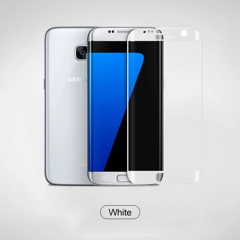 3D полное покрытие Премиум Закаленное стекло для samsung Galaxy S6 S7 Edge Plus Защитная пленка для экрана HD
