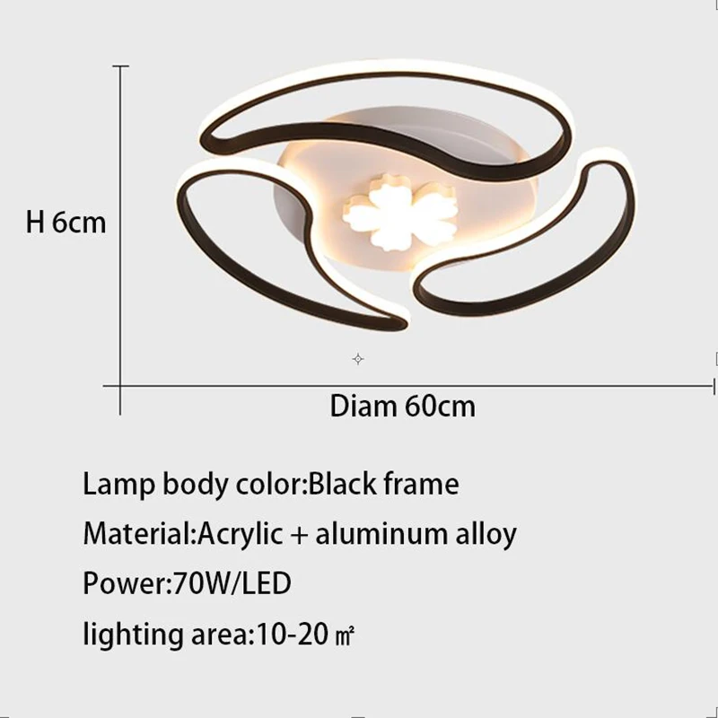 

Modern Led Chandelier Ceiling Living Room Dining Room Bedroom Led Lustres dimmable Led Ceiling Chandelier Lighting Fixtures