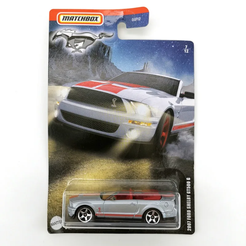 

Коллекционная модель автомобиля FORD SHELBY GT500 G из металлического сплава, модель автомобиля 2020 1/64, подарок для детей, 2007