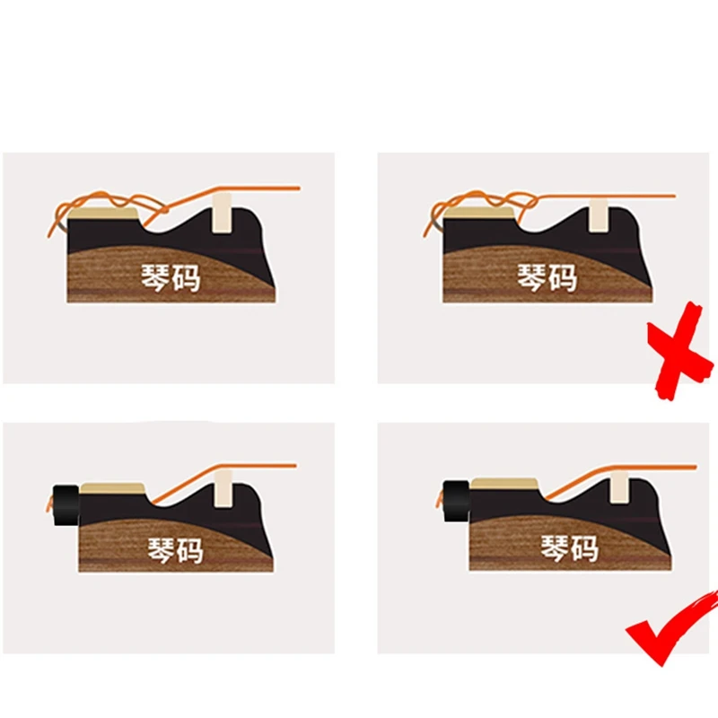 

Guitar String e Chord Tie for Stringed Instruments Acoustic Guitar Parts Accessories