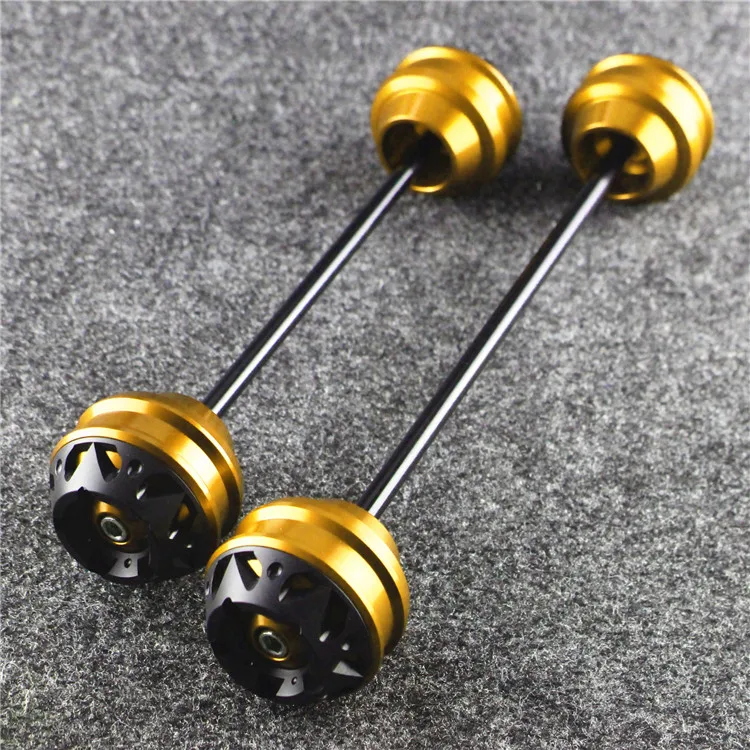 Z800 Передняя и задняя оси защита вилочного колеса Противоударная накладка