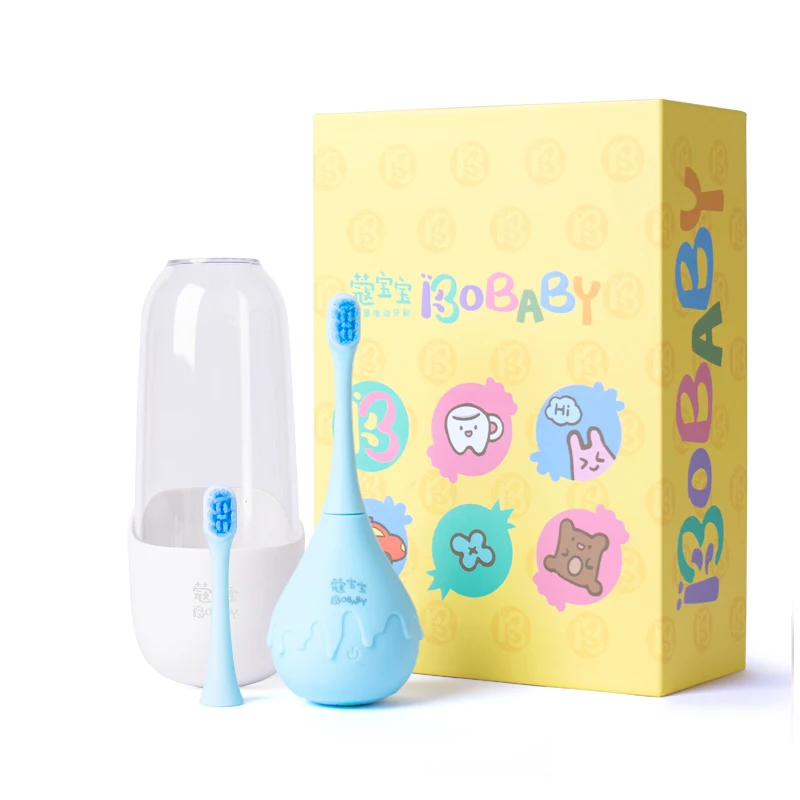 

zq Children's Electric Toothbrush Baby 16-Year-Old Soft Bristle Automatic Rechargeable Sonic Wave