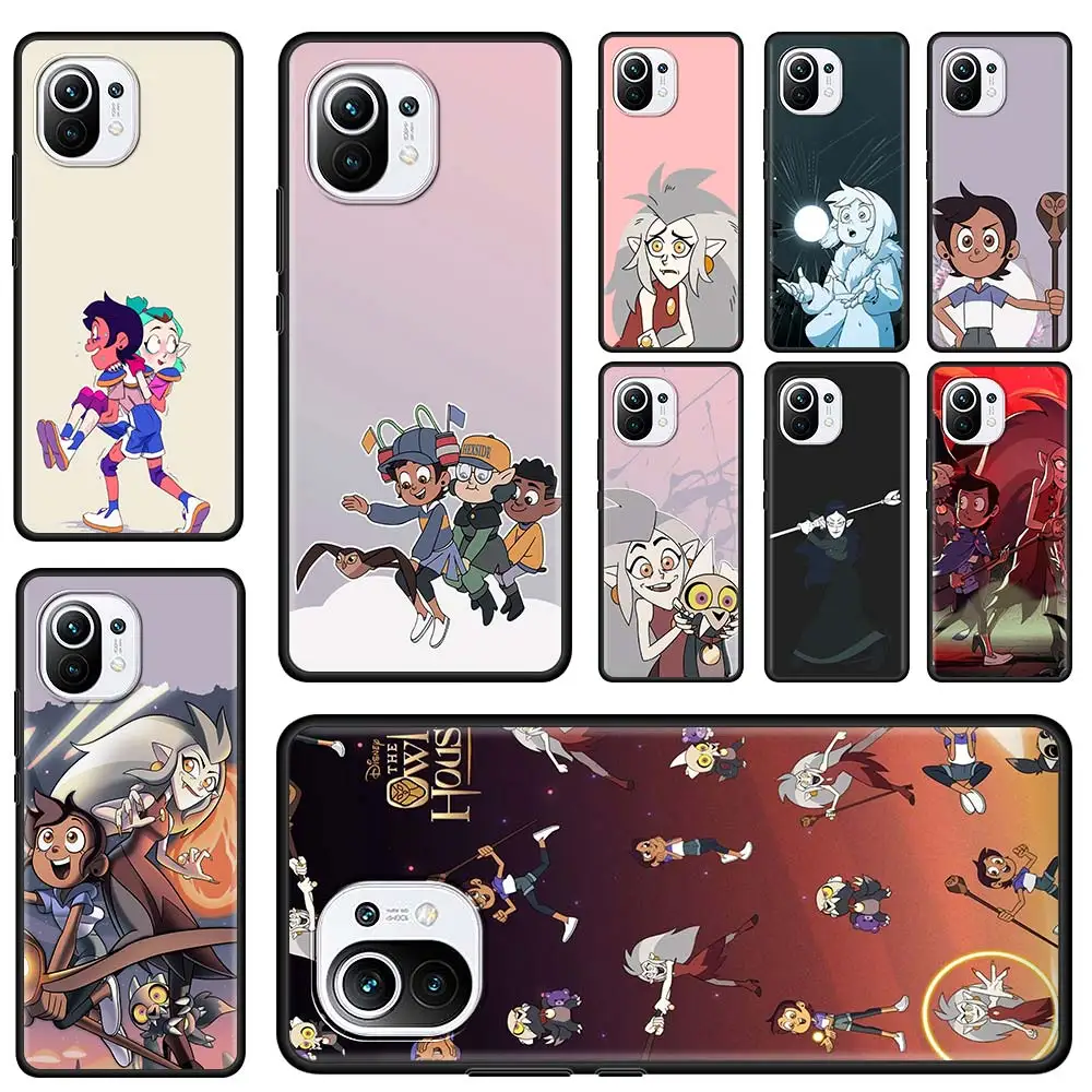 

The Owl House Phone Case For Xiaomi Mi 11 Ultra 11X 10T 10 9T Pro A2 Lite CC9 CC9E 11i Black TPU Soft Funda Shell Cover
