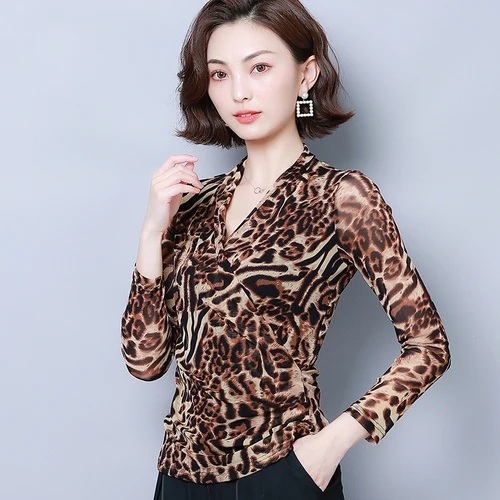 Женская блузка с v-образным вырезом простая элегантная повседневная рубашка