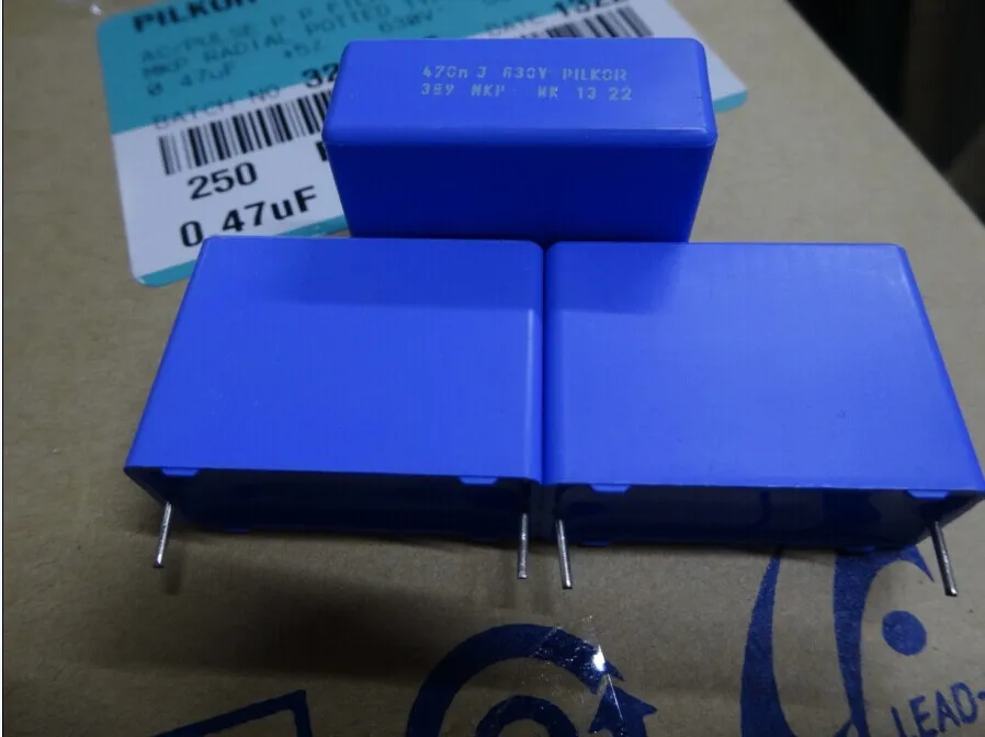 50 шт. PILKOR MKP 0 47 мкФ/630 в 470NF 474 новый пленочный конденсатор 28 мм Бесплатная доставка |