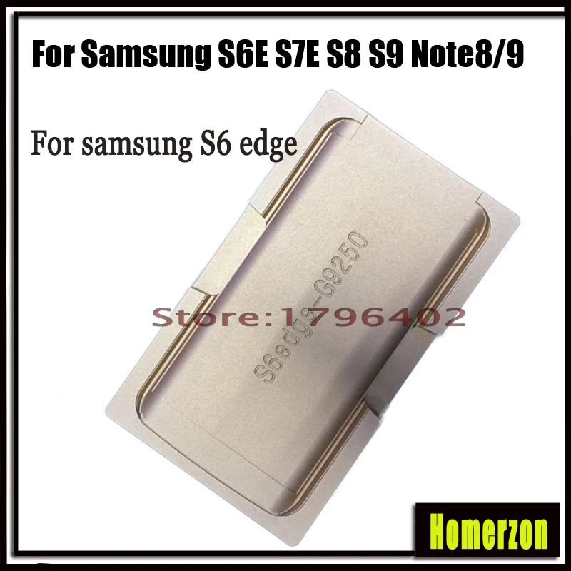 Прецизионная алюминиевая металлическая форма для Samsung Galaxy S6 edge G9250 S6edgeplus S7E S8 S9 S9P