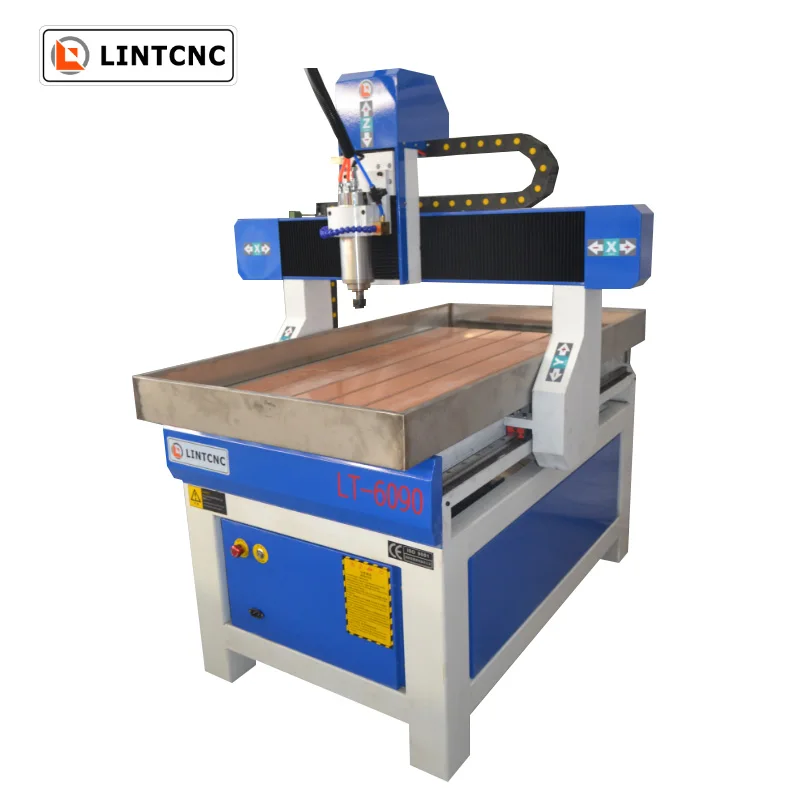 1.5Kw Water Cooling Spinde Ncstudio Control System 3D 6090 CNC Router Engraving Machine with Low Price | Инструменты