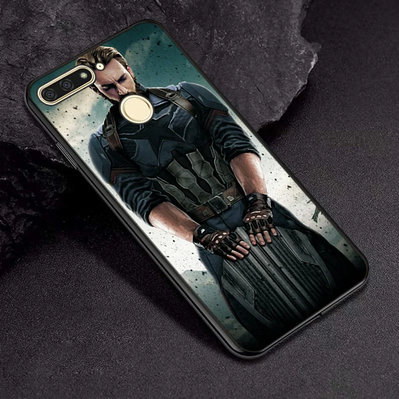 TPUBLK674 Черный ТПУ чехол для телефона Venom Joker, чехол для huawei P Smart iron Man, Бампер для huawei P Smart, чехол PSmart P Smart Z - Цвет: TPUBLK674