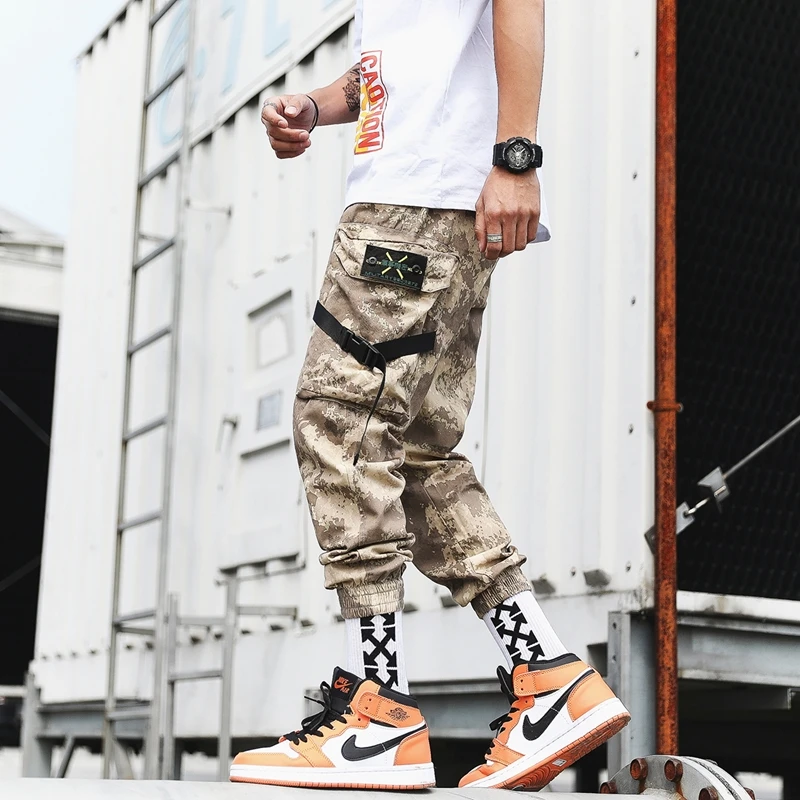 Уличная одежда камуфляжный комбинезон мужские Модные Дизайнерские спортивные