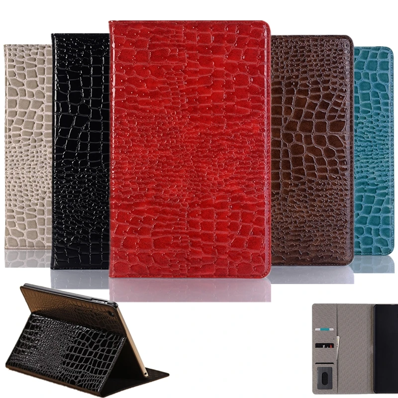 Крокодиловый умный чехол для нового ipad / 9,7 дюймов, чехол для Apple ipad 5/6 air/air 2, чехол из искусственной кожи, чехол для планшета, смарт-подставка